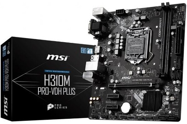 Płyta główna MSI H310M Pro-VDH Plus Socket 1151 Intel H310 DDR4 microATX