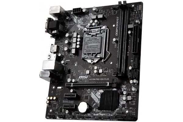 Płyta główna MSI H310M Pro-VDH Plus Socket 1151 Intel H310 DDR4 microATX