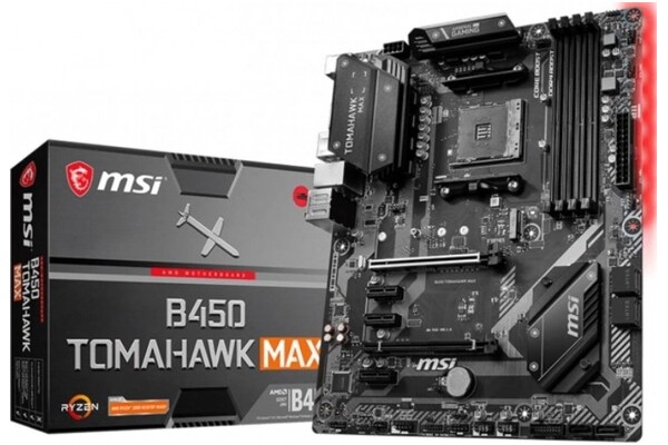 Płyta główna MSI B450 Tomahawk Max Socket AM4 AMD B450 DDR4 ATX