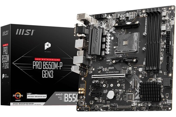 Płyta główna MSI B550MP Pro Socket AM4 AMD B550 DDR4 microATX