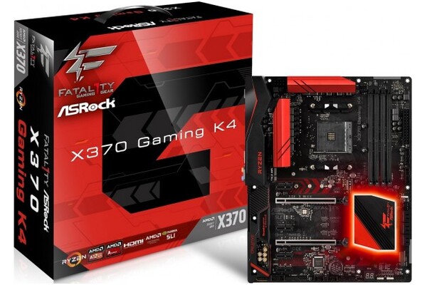 Płyta główna ASrock X370 Gaming K4 Socket AM4 AMD X370 DDR4 ATX