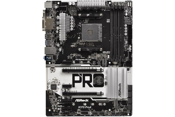 Płyta główna ASrock X370 Pro4 Socket AM4 AMD X370 DDR4 ATX