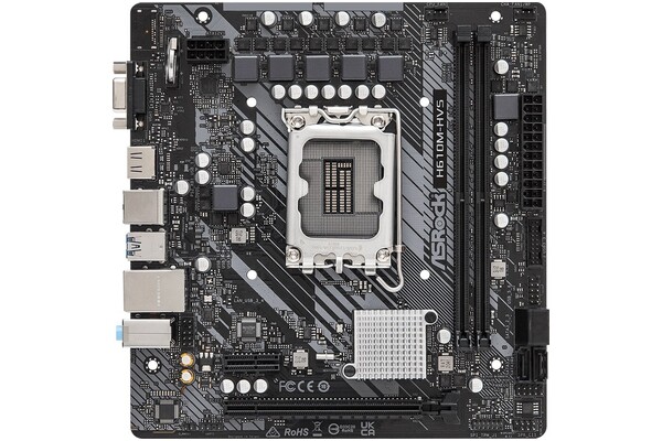 Płyta główna ASrock H610M -HVS Socket 1700 Intel H610 DDR4 microATX