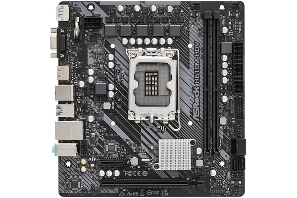 Płyta główna ASrock H610M -HDV Socket 1700 Intel H610 DDR4 microATX