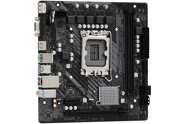 Płyta główna ASrock H610M -HDV Socket 1700 Intel H610 DDR4 microATX