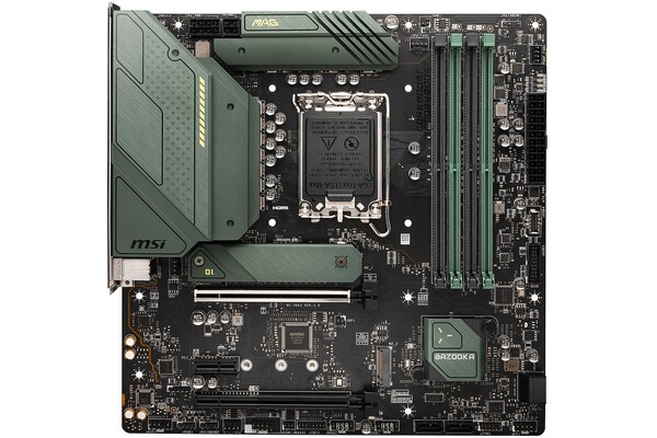 Płyta główna MSI B660M MAG Bazooka Socket 1700 Intel B660 DDR4 microATX