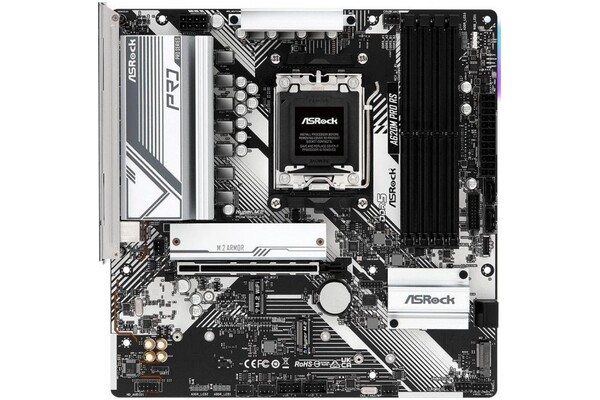 Płyta główna ASrock A620M Pro RS Socket AM5 AMD A620 DDR5 microATX