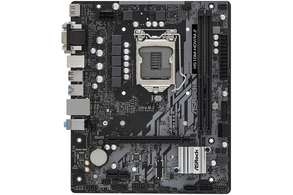 Płyta główna ASrock H510M HDV/M.2 Socket 1200 Intel H510 DDR4 microATX