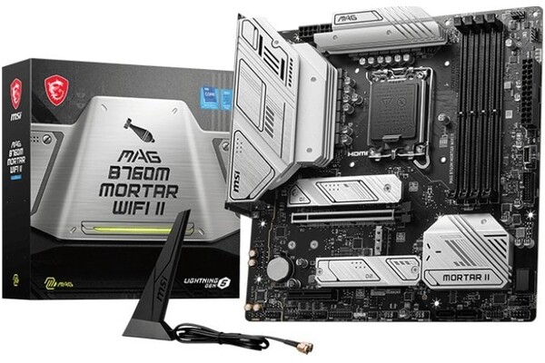 Płyta główna MSI B760M MAG Mortar II WiFi Socket 1700 Intel B760 DDR5 microATX