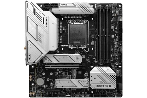 Płyta główna MSI B760M MAG Mortar II WiFi Socket 1700 Intel B760 DDR5 microATX
