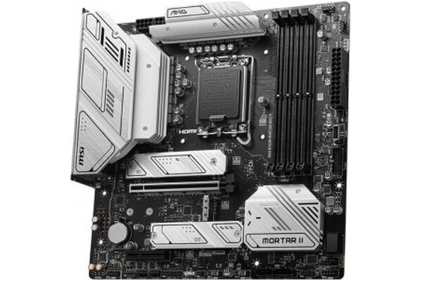 Płyta główna MSI B760M MAG Mortar II WiFi Socket 1700 Intel B760 DDR5 microATX