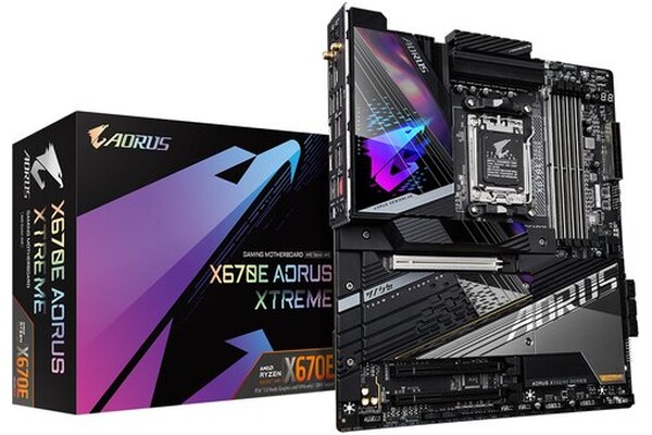 Płyta główna GIGABYTE X670E Aorus Xtreme Socket AM5 AMD X670 DDR5 Extended ATX
