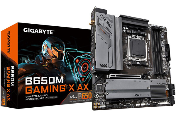 Płyta główna GIGABYTE B650M Gaming X AX Socket AM5 AMD B650 DDR5 microATX