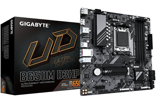 Płyta główna GIGABYTE B650M Socket AM5 AMD B650 DDR5 microATX