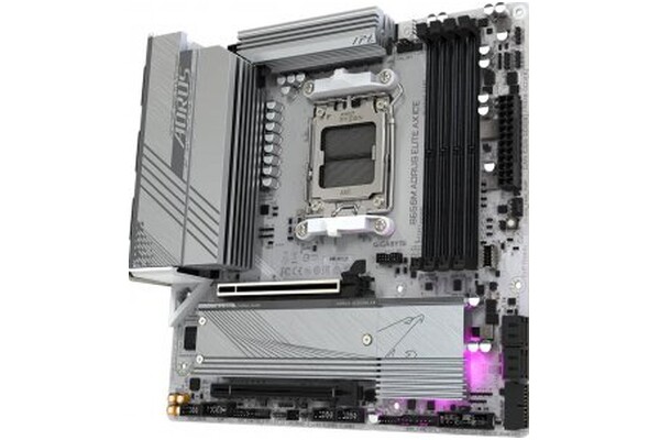 Płyta główna GIGABYTE B650M Aorus Elite AX Ice Socket AM5 AMD B650 DDR5 microATX
