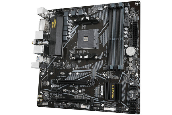 Płyta główna GIGABYTE B550MDS3H Socket AM4 AMD B550 DDR4 microATX