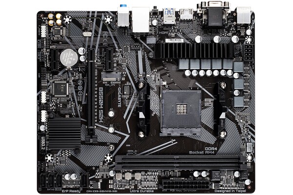 Płyta główna GIGABYTE B550MS2H Socket AM4 AMD B550 DDR4 microATX