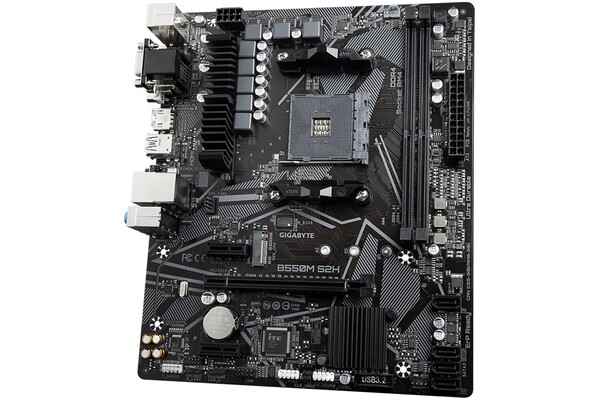 Płyta główna GIGABYTE B550MS2H Socket AM4 AMD B550 DDR4 microATX