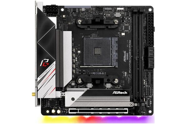 Płyta główna ASrock B550 Phantom Gaming ITX/AX Socket AM4 AMD B550 DDR4 Mini-ITX