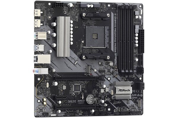 Płyta główna ASrock B550M Phantom Gaming 4 Socket AM4 AMD B550 DDR4 microATX