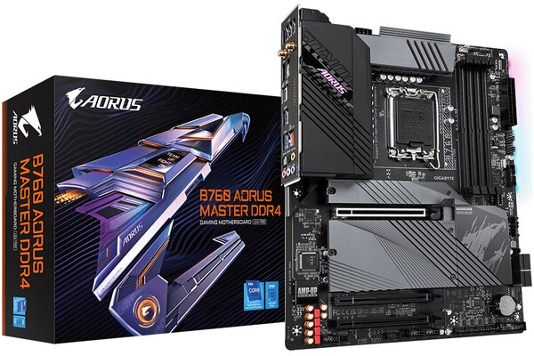 Płyta główna GIGABYTE B760 Aorus Master Socket 1700 Intel B760 DDR4 ATX