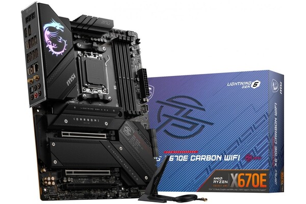 Płyta główna MSI X670E MPG Carbon WiFi Socket AM5 AMD X670E DDR5 ATX