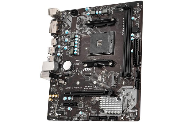 Płyta główna MSI A320MA Pro Max Socket AM4 AMD A320 DDR4 microATX