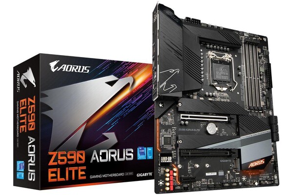 Płyta główna GIGABYTE Z590 Aorus Elite Socket 1200 Intel Z590 DDR4 ATX