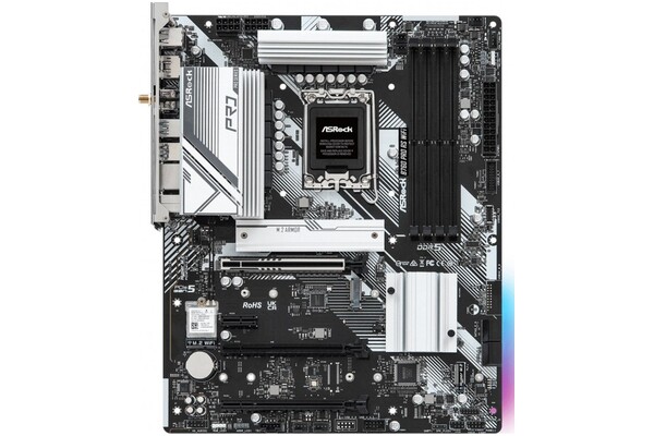 Płyta główna ASrock B760 Pro RS WiFi Socket 1700 Intel B760 DDR5 ATX