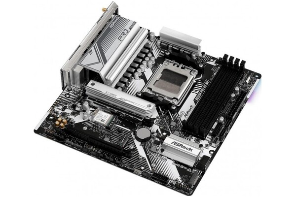 Płyta główna ASrock B650M Pro RS WiFi Socket AM5 AMD B650 DDR5 microATX