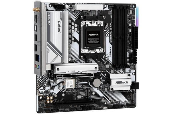 Płyta główna ASrock B650M Pro RS WiFi Socket AM5 AMD B650 DDR5 microATX