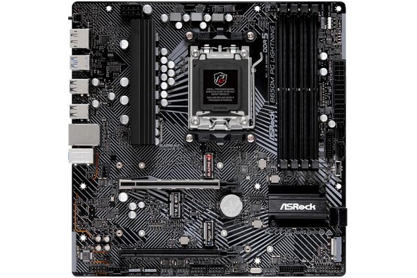Płyta główna ASrock B650M Phantom Gaming Lightning Socket AM5 AMD B650 DDR5 microATX