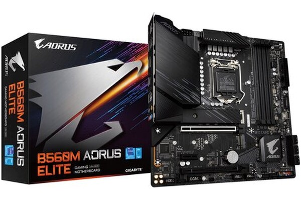 Płyta główna GIGABYTE B560M Aorus Elite Socket 1200 Intel B560 DDR4 microATX