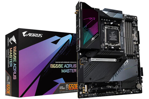 Płyta główna GIGABYTE B650E Aorus Master Socket AM5 AMD B650 DDR5 ATX