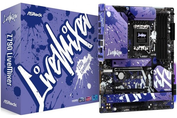 Płyta główna ASrock Z790 LiveMixer Socket 1700 Intel Z790 DDR5 ATX