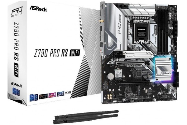 Płyta główna ASrock Z790 Pro RS WiFi Socket 1700 Intel Z790 DDR5 ATX