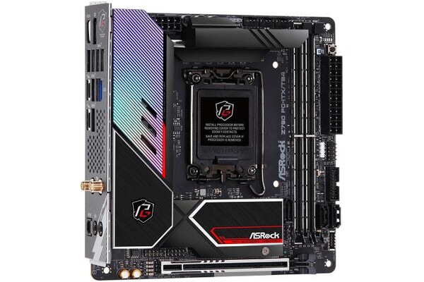 Płyta główna ASrock Z790 Phantom Gaming TB4 ITX Socket 1700 Intel Z790 DDR5 Mini-ITX