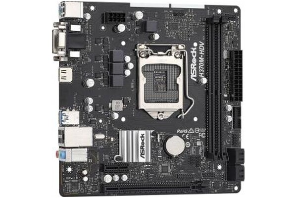 Płyta główna ASrock H370M -HDV Socket 1151 Intel H370 DDR4 microATX