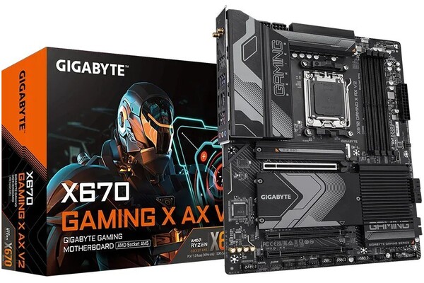 Płyta główna GIGABYTE X670 Gaming X AX V2 Socket AM5 AMD X670 DDR5 ATX