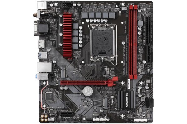 Płyta główna GIGABYTE B760M Gaming AC Socket 1700 Intel B760 DDR4 microATX