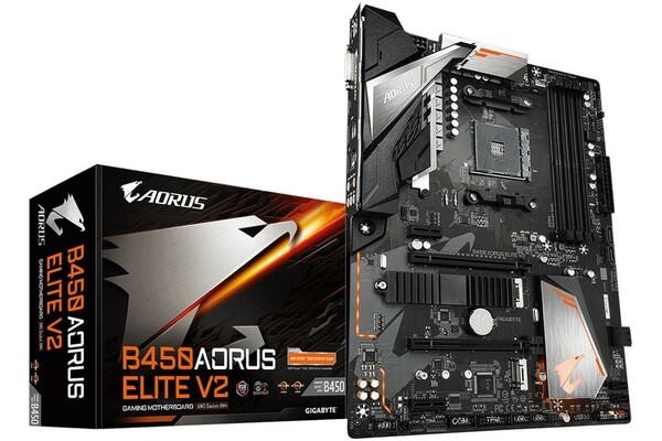 Płyta główna GIGABYTE B450 Aorus Elite V2 Socket AM4 AMD B450 DDR4 ATX