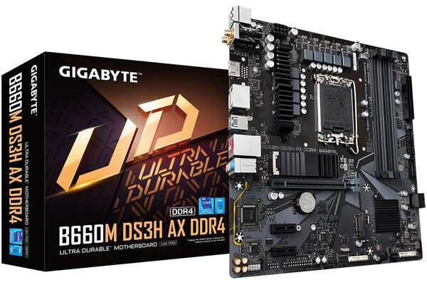 Płyta główna GIGABYTE B660MDS3H Socket 1700 Intel B660 DDR4 microATX