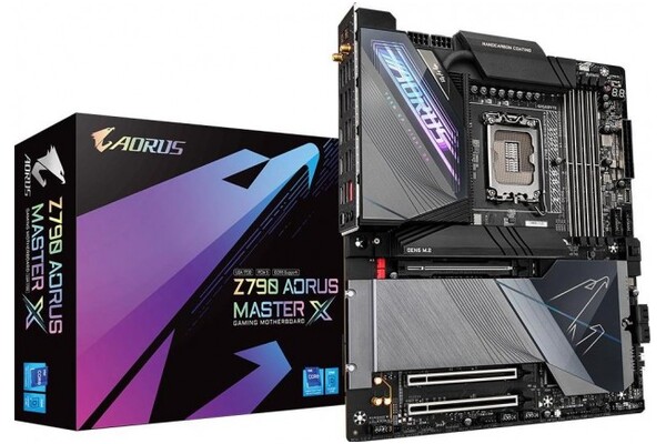 Płyta główna GIGABYTE Z790 Aorus Master X Socket 1700 Intel Z790 DDR5 Extended ATX