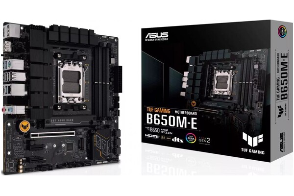 Płyta główna ASUS B650M-E TUF Gaming Socket AM5 AMD B650 DDR5 microATX
