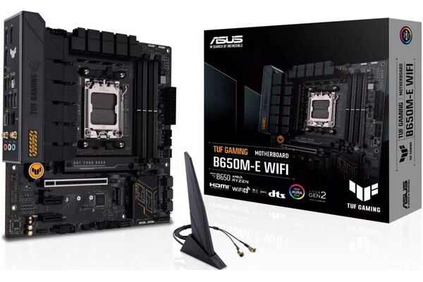 Płyta główna ASUS B650M-E TUF Gaming WiFi Socket AM5 AMD B650 DDR5 microATX