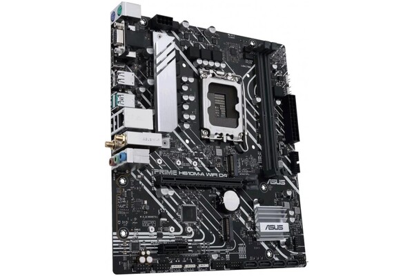 Płyta główna ASUS H610M-A Prime D4 WiFi Socket 1700 Intel H610 DDR4 microATX