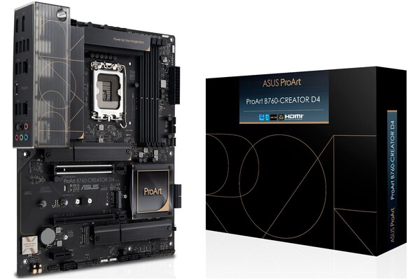 Płyta główna ASUS B760 Proart Creator D4 Socket 1700 Intel B760 DDR4 ATX