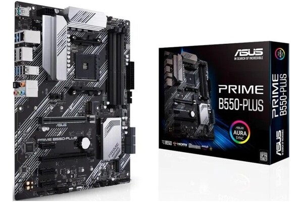 Płyta główna ASUS B550 Plus Prime Socket AM4 AMD B550 DDR4 ATX