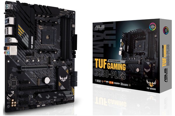 Płyta główna ASUS B550 Plus TUF Gaming Socket AM4 AMD B550 DDR4 ATX