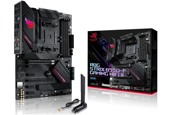 Płyta główna ASUS B550-F Rog Strix Gaming WiFi II Socket AM4 AMD B550 DDR4 ATX